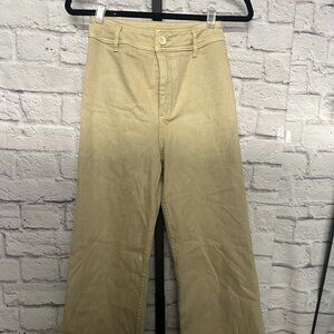MIOU MUSE Tan Wide Leg Pants